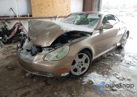 2005 Lexus Sc 430 z USA, uszkodzony, nr VIN JTHFN48Y950066582